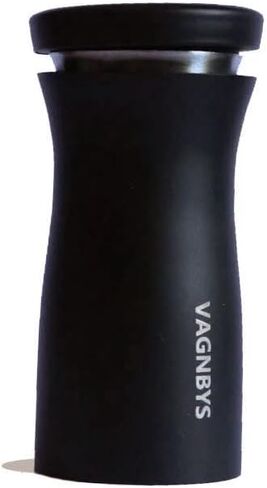 Wine Aerator 7-in-1 - VAGNBYS Wine Decanter with Aerator, Wine Filter, Wine Pourer, Wine Stopper, and Wine Dispenser All-In-One Product - Decantiere (Stainless Silver) in Saudi Arabia