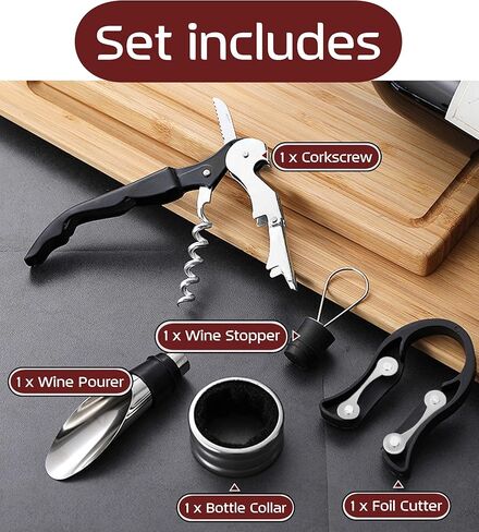 Chess Board and cork screw wine bottle opener set by AROME in Kuwait