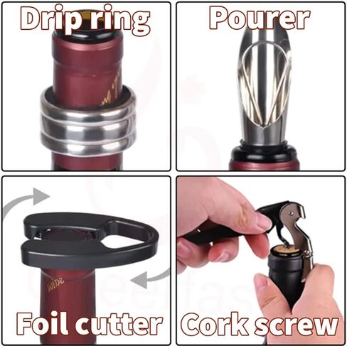 Chess Board and cork screw wine bottle opener set by AROME in Kuwait