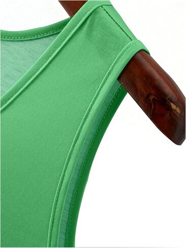 Men's Sleeveless Tank Top Colorblock Scoop Neck Casual Gym Muscle Tank Top Vacation Beach Tops in Saudi Arabia
