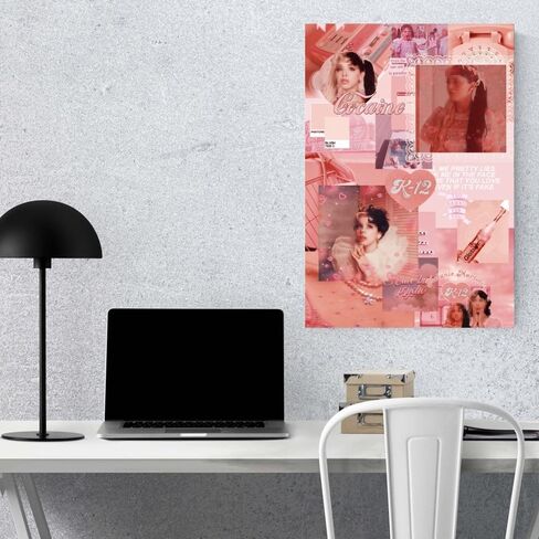 CZWolfsbane Me lanie Ma.rtinez Music Poster Album Cover Signed Poster Canvas wall art Bedroom living room Office Room Decor Home Decor 12x18inch Unframed, style-2 in Saudi Arabia