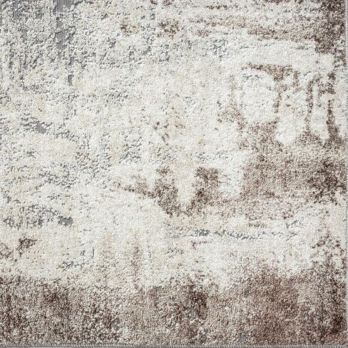 LUXE WEAVERS Lagos Collection Beige 2x3 Abstract Area Rug in Saudi Arabia