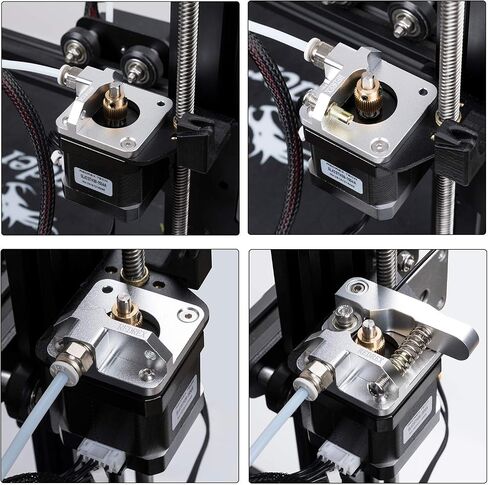 Redrex Ender 3 Extruder Metal MK8 Drive Feeder with Bowden PTFE Tube and Leveling Springs 3D Printer Upgrade Kit Compatible with Creality Ender 3 V2/Ender 3 Pro/Ender 3 Max and CR10 Series 3D Printers in Saudi Arabia