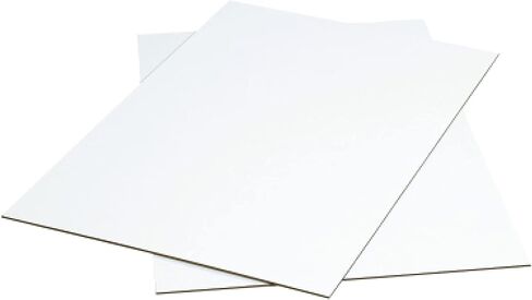 BOX USA Moving Corrugated Sheets large, 36"L x 36"W, 5-Pack | Corrugated Cardboard Sheets for Packing, Shipping and Storage 36x36 in Saudi Arabia