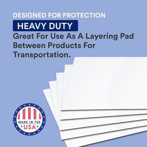 BOX USA Moving Corrugated Sheets large, 36"L x 36"W, 5-Pack | Corrugated Cardboard Sheets for Packing, Shipping and Storage 36x36 in Saudi Arabia
