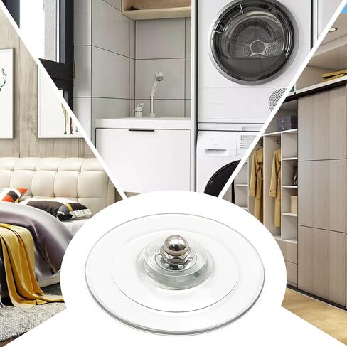 6 قطع أكواب شفط مع براغي 85 مم/ 3.4 بوصة كوب شفط بقطر بلاستيكي M8*10 مم برغي طويل مع صامولة، للأبواب والنوافذ والبلاط والزجاج الأمامي للسيارة وعتبات نافذة القطط in Kuwait