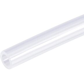 DMiotech 5/16"(8mm) ID 1/2"(12mm) OD 3.3 Feet Clear Silicone Tube Industrial Silicone Tubing for Water Air Pump