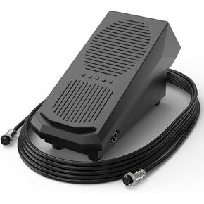 TOOLIOM TIG Welding Foot Pedal, 5-Pin Amp Control Pedal with 16-ft cable Compatible with SS-250P/ACDC TIG Welding Machine