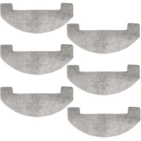 قطع غيار متوافقة مع Coredy R750 Pro Robot Vacuum and Mop Combo 2700Pa Accessories 6 مماسح in Kuwait