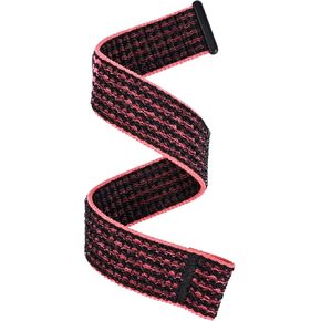Watchband Compatible with Garmin vivosmart HR/HR+ Replacement Bands - Woven Nylon Strap with Hook and Loop