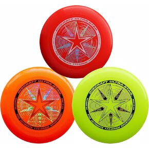 Discraft 175g Ultimate Disc Bundle (3 Discs) Red, Yellow & Orange