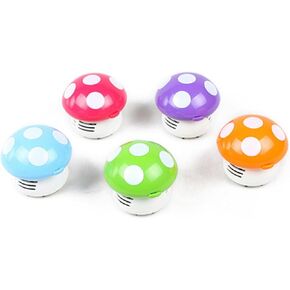 LIFKOME Desk Vacuum Cleaner Mushroom Vacuum Desk Cleaner Mini Desktop Mini steam Cleaner Handheld vacuums Computer Keyboard Mini Cleaner Robot Mini car Confetti Dining Table