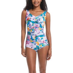 BIMEI Women's One Piece Mastectomy Swimsuit Pocketed Swimwear