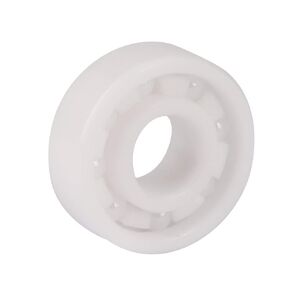 1Pcs 696 6x15x5mm Full Ceramic Ball Bearing White High Precision ZrO2 for Motors Doors Windows