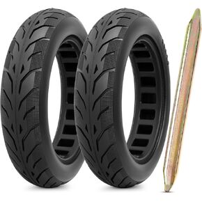 2Pcs 8.5x2.0 Solid Tire,8.5 Inches Electric Scooter 8.5 x 2.0 Front or Rear Replacement Solid Tires Compatible with Xiaomi M365/M365 Pro, Gotrax gxl V2/Gotrax XR 8 1/2x2 8.5x2 Solid Tires (T-007)