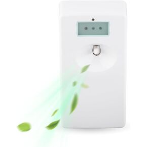 Automatic Air Freshener Spray Dispenser,Refillable Pump Aromatherapy Automatic Spray,Wall Mount Perfume Dispenser for Home Room Office Hotel, Commercial Air Freshener Refill