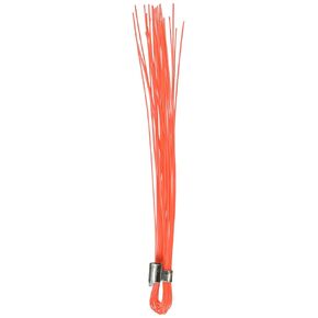Mutual Industries 15900-145 Stake Whisker Markers, 6", Glo Orange (Pack of 500)