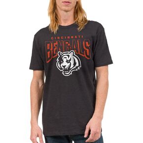 Junk Food Clothing x NFL - Cincinnati Bengals - Bold Logo - Unisex Adult Short Sleeve Fan T-Shirt for Men and Women - Size Small