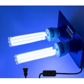 50 Watts(2x25W Bulb) Duct Uv Light Hvac Ac Filter UV-C