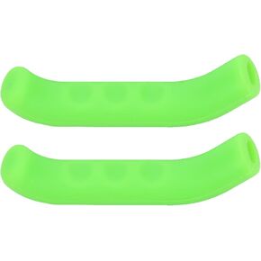 5 Colors Universal Bike Brake Handle Sleeve Waterproof Bike Brake Lever Cover Silicone Grips for Road Bike m (Black)