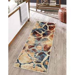 Unique Loom Mystic Collection Area Rug - Fitz Roy (10' x 14' 1" Rectangle, Brick Red/Brown)