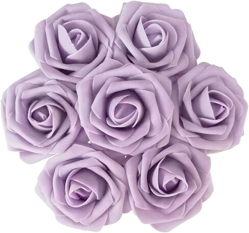 Artificial Flowers 50PCS Real Looking Coral Fake Roses with Stem for DIY Wedding Bouquets Centerpieces Party Baby Shower Home Decorations (Coral) in Saudi Arabia