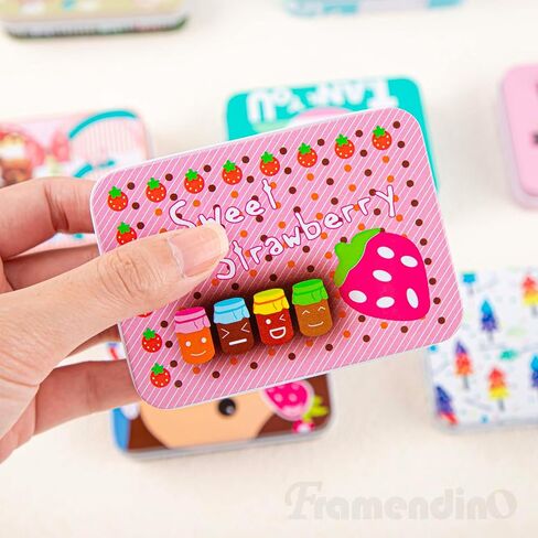 Framendino, 10 Pack Metal Tin Plate Empty Boxes Tin Trinket Jewelry Coin Box with Lid for Jewelry Candy in Saudi Arabia