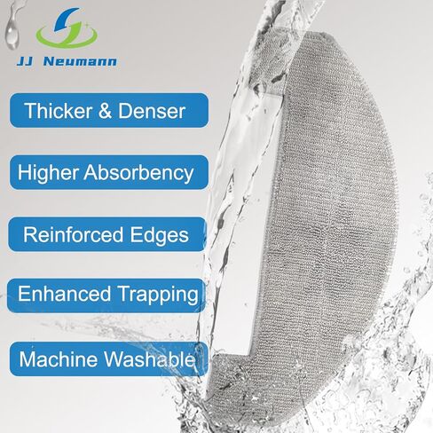 قطع غيار متوافقة مع Coredy R750 Pro Robot Vacuum and Mop Combo 2700Pa Accessories 6 مماسح in Kuwait