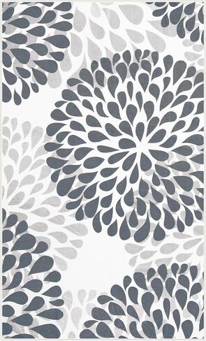 Washable Entryway Rugs Indoor - 2x3 Small Non-Slip Kitchen Rugs for Bedroom Botanical Print Floor Doormat for Bathroom Laundry Room Living Room Kids Room Multi Color in Saudi Arabia