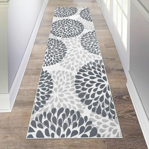 Washable Entryway Rugs Indoor - 2x3 Small Non-Slip Kitchen Rugs for Bedroom Botanical Print Floor Doormat for Bathroom Laundry Room Living Room Kids Room Multi Color in Saudi Arabia