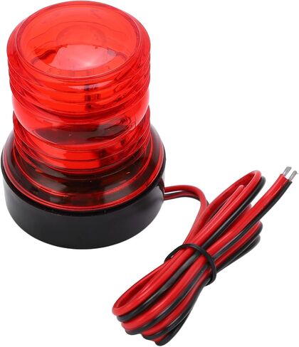 RiToEasysports Led ضوء الملاحة للقارب، ضوء أحمر 360 درجة ضوء مرساة دائري بالكامل ضوء بحري صارم للإبحار تيار مستمر 12 فولت ‑ 24 فولت للقوارب in Saudi Arabia