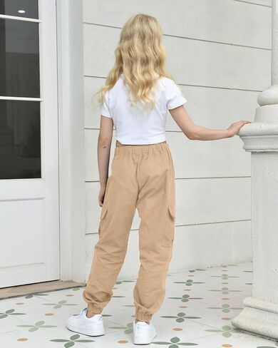 BINPAW Girls Cargo Jogger Pants 6-16 Years in Kuwait