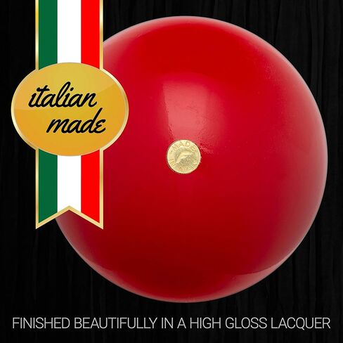 Franklin Sports Bocce Ball Set — 8 Wooden Bocce Balls and 1 Pallino — Beach, Backyard Lawn or Outdoor Party Game - Made in Italy in Saudi Arabia