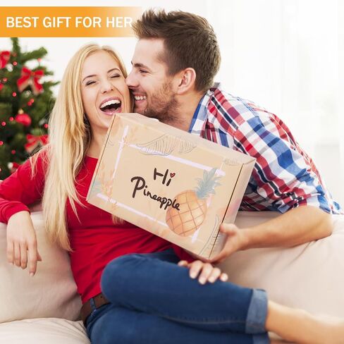 Pineapple Birthday Gifts for Women, Inspirational Pineapple Gifts for Pineapple Lovers, Get Well Soon Gifts Basket Care Package Unique Spa Gift Box with Blanket for You Her in Saudi Arabia