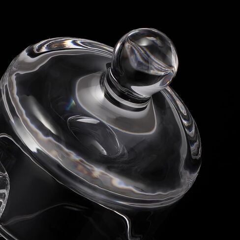 حزمة من طبقين زبدة زجاجيين صغيرين مع غطاء من JUXYES، غطاء زبدة صغير مستدير من الكريستال الشفاف مع غطاء، حافظة زبدة كريستال مزخرفة على سطح الطاولة مع غطاء قبة، أطباق زبدة صغيرة مغطاة بقبة in Kuwait