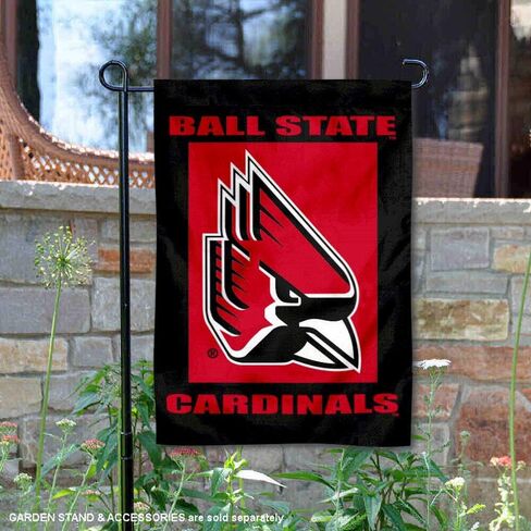 College Flags & Banners Co. Ball State Cardinals New Logo Garden Flag in Saudi Arabia