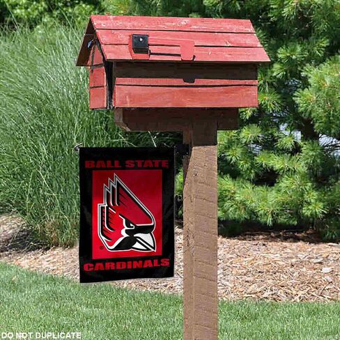 College Flags & Banners Co. Ball State Cardinals New Logo Garden Flag in Saudi Arabia