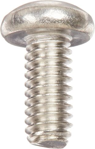 Small Parts 18-8 Stainless Steel Pan Head Machine Screw, Meets ASME B18.6.3, T20 Star Drive, #8-32 Thread Size, 3/8" Length, Fully Threaded, Imported (Pack of 50) in Saudi Arabia