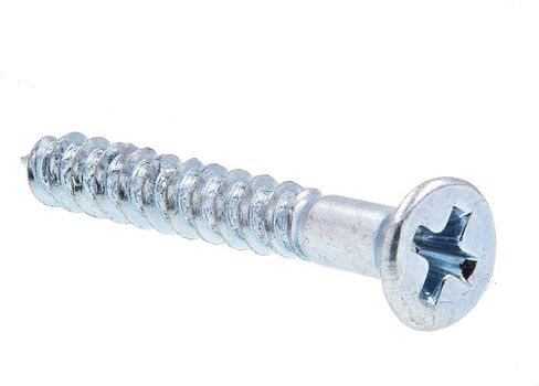 Prime-Line 9034121 Wood Screws, Flat Head, Phillips Drive, #3 X 3/4 in, Zinc Plated Steel (50 Pack) in Saudi Arabia