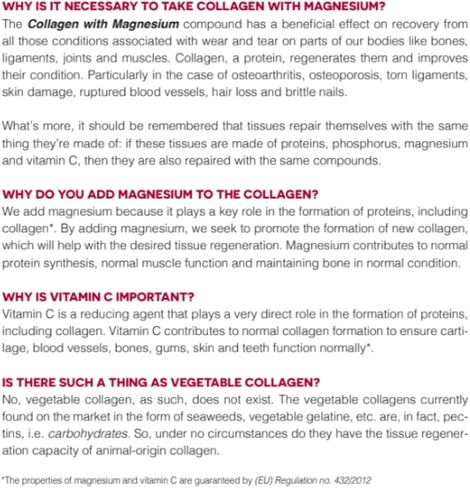 Ana Maria LaJusticia Collagen with Magnesium 180 Tabs - Healthy Teeth, Skin & Bones - Energy-Full - Gluten-Free - Easy-to-Use - Rejuvenates Your Skin & Strengthens Nervous System - from Spain in Saudi Arabia