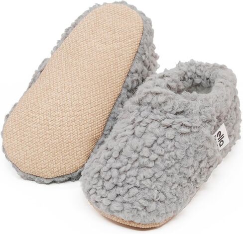 Ella Bonna Unisex Teddy Baby Booties Cotton Newborn Baby Socks Slipper Toddler Shoes, Infant Baby Girl Booties, Boy Socks in Kuwait