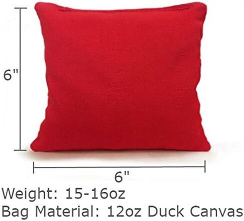 8 Standard Corn Filled Regulation Duck Cloth Cornhole Bags in Saudi Arabia