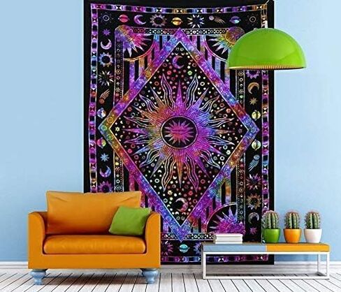 Marubhumi Wholesale Lot of Cotton Mandala Wall Hanging Tapestry Poster Bulk (20 PCS LOT, 40x30 Inches) in Saudi Arabia