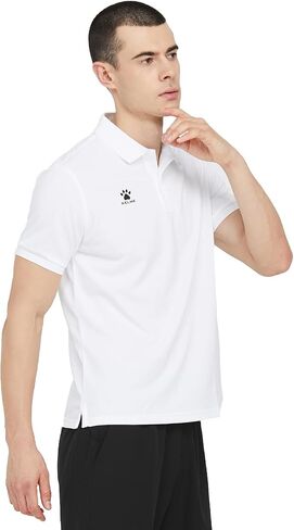 Mens Polo Shirts Short Sleeve Quick Dry Performance Golf Polo Athletic Shirt Tennis T-Shirt Tops in Saudi Arabia