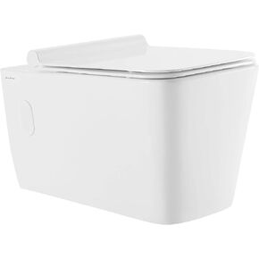 Swiss Madison Well Made Forever SM-WT442MB, Concorde Wall Hung Toilet Bowl, Matte Black