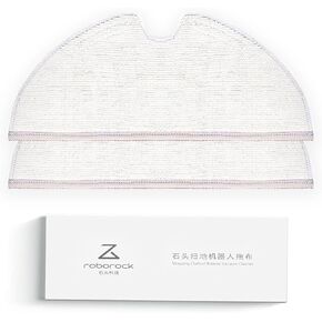 Official Original Mop Cloth Accessories for Roborock S8 Pro Ultra, Dual Sonic Vibrations Modules, Replacement Part 2Packs in Kuwait