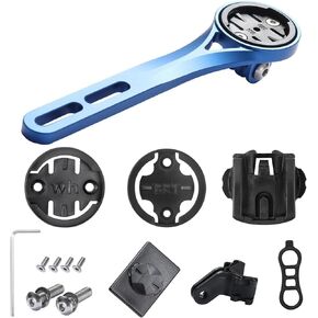 Out Front Bike Computer Mount, Garmin Bike Mount for Road Bikes Integrated Handlebar,Out Front Garmin Mount Compatible with Garmin Bike Computer,Wahoo,Bryton,Cateye & GoPro Full Range Action Cameras