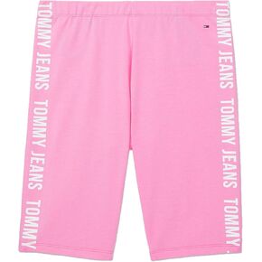 Tommy Hilfiger Women's Adaptive Tommy Jeans Bike Short With Pull on Loops