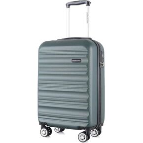 GOODLUGG Luggage Set with Spinner Wheels and TSA Lock, 3 Pieces Expandable Hardside Suitcase for Travel, Hardshell Luggage Sets, 20", 24", 28", Black