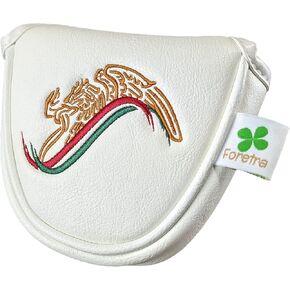 – Mexico - Golf Putter Headcover Quality PU Leather Magnetic Closure for Mallet Style Putters Scotty Cameron Odyssey Taylormade Ping